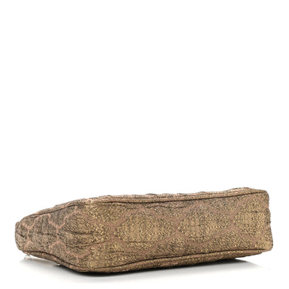 Prada Broccato Mini Re-Edition 2000 Bag Moro Losanga 4 of 11