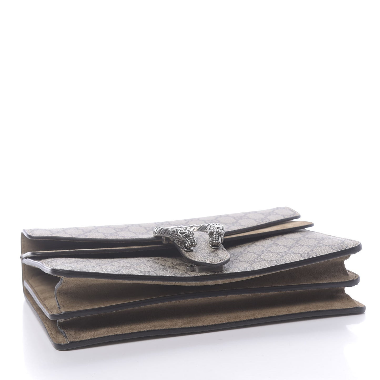 GG Supreme Monogram Small Dionysus Shoulder Bag Taupe