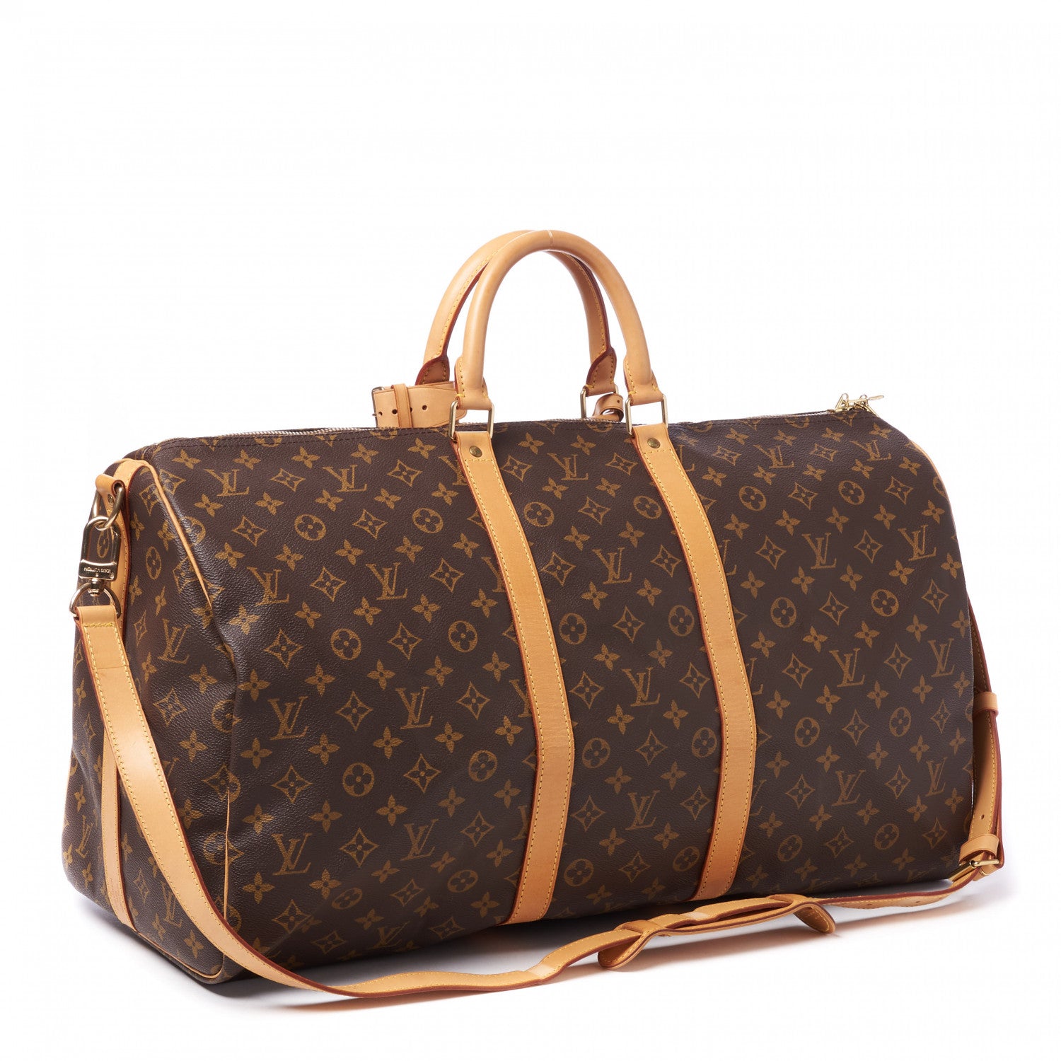 Louis Vuitton Monogram Keepall Bandouliere 55 2 of 9
