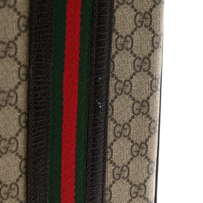 Gucci GG Plus Monogram Small Web Trolley Brown 13 of 13