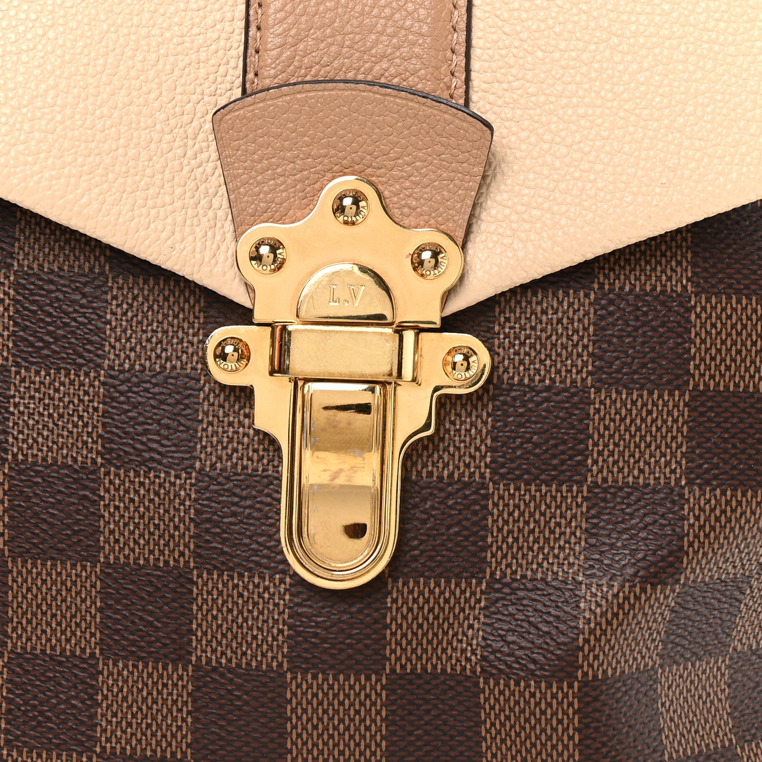 Louis Vuitton Damier Ebene Clapton Backpack Creme 7 of 10