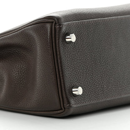 Hermes Barenia Faubourg Kelly Retourne 25 Ebene 9 of 16