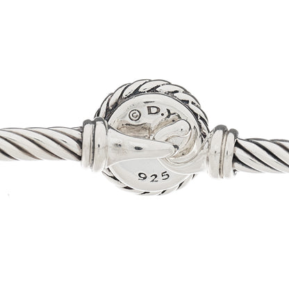 David Yurman Sterling Silver Hematite 3mm Chatelaine Bracelet 3 of 4