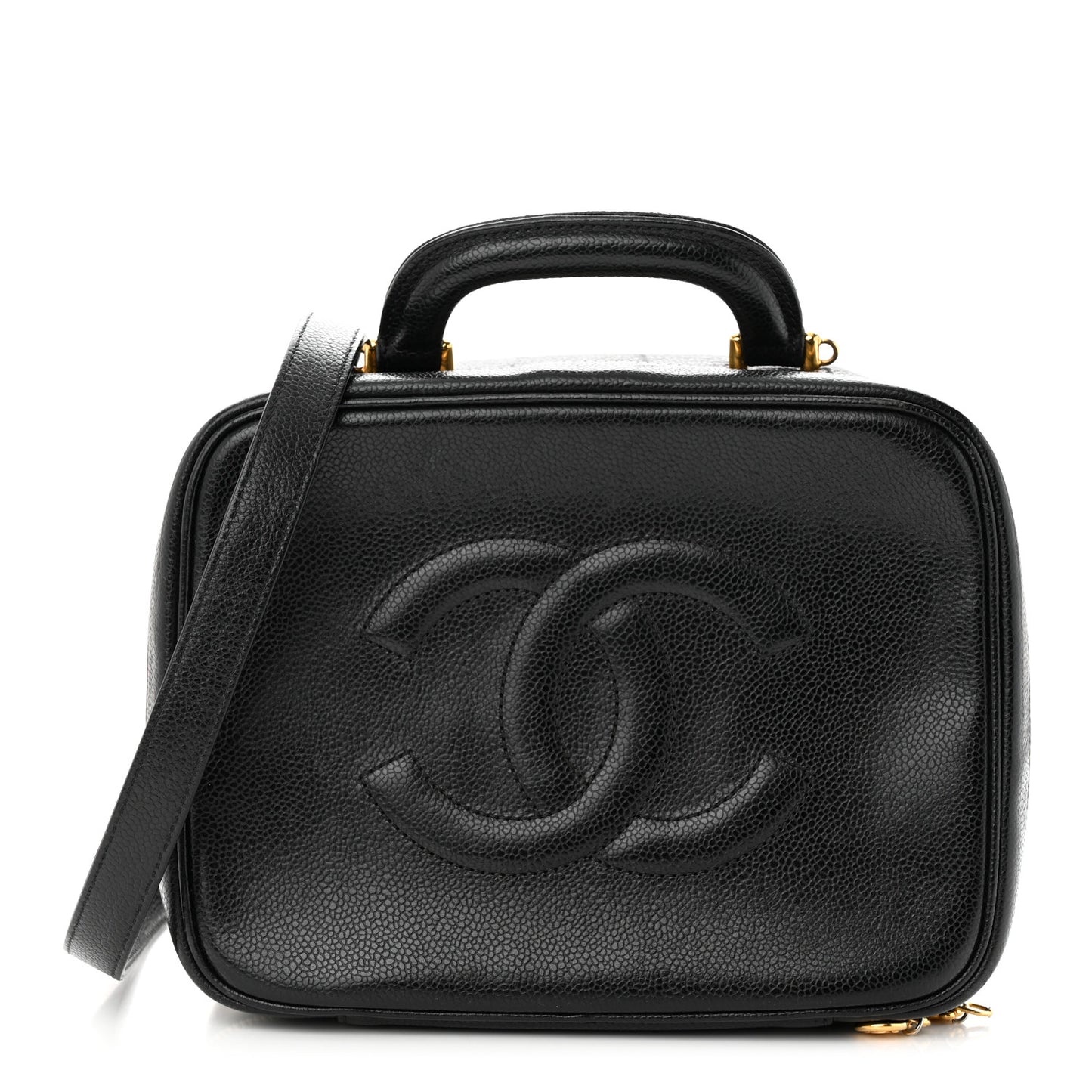 Caviar Timeless CC Vanity Case Black
