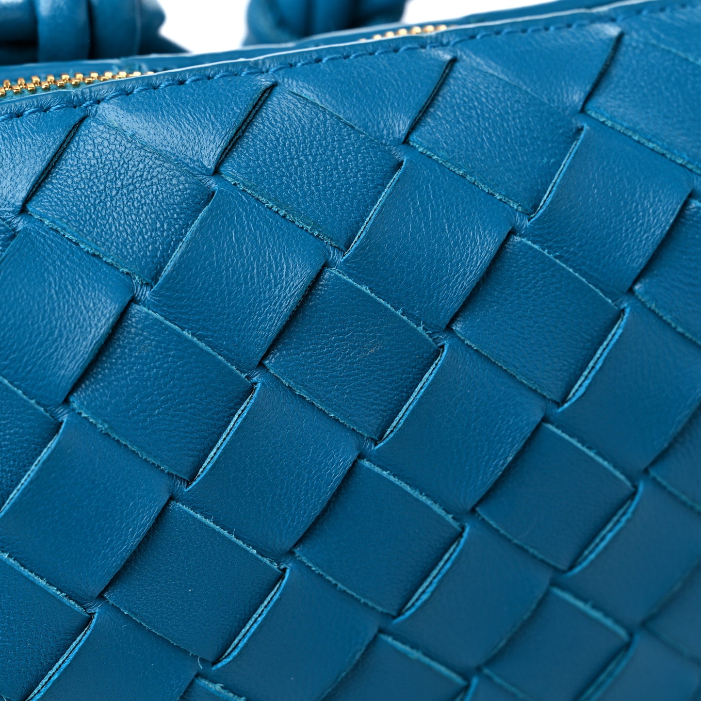 Nappa Intrecciato Mini Loop Camera Bag Blueprint