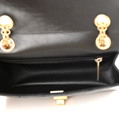 Chanel Aged Calfskin Quilted 2.55 Reissue Mini Flap Black 5 of 11