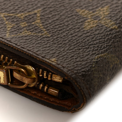 Louis Vuitton Monogram Porte-Monnaie Zippy Wallet 9 of 10