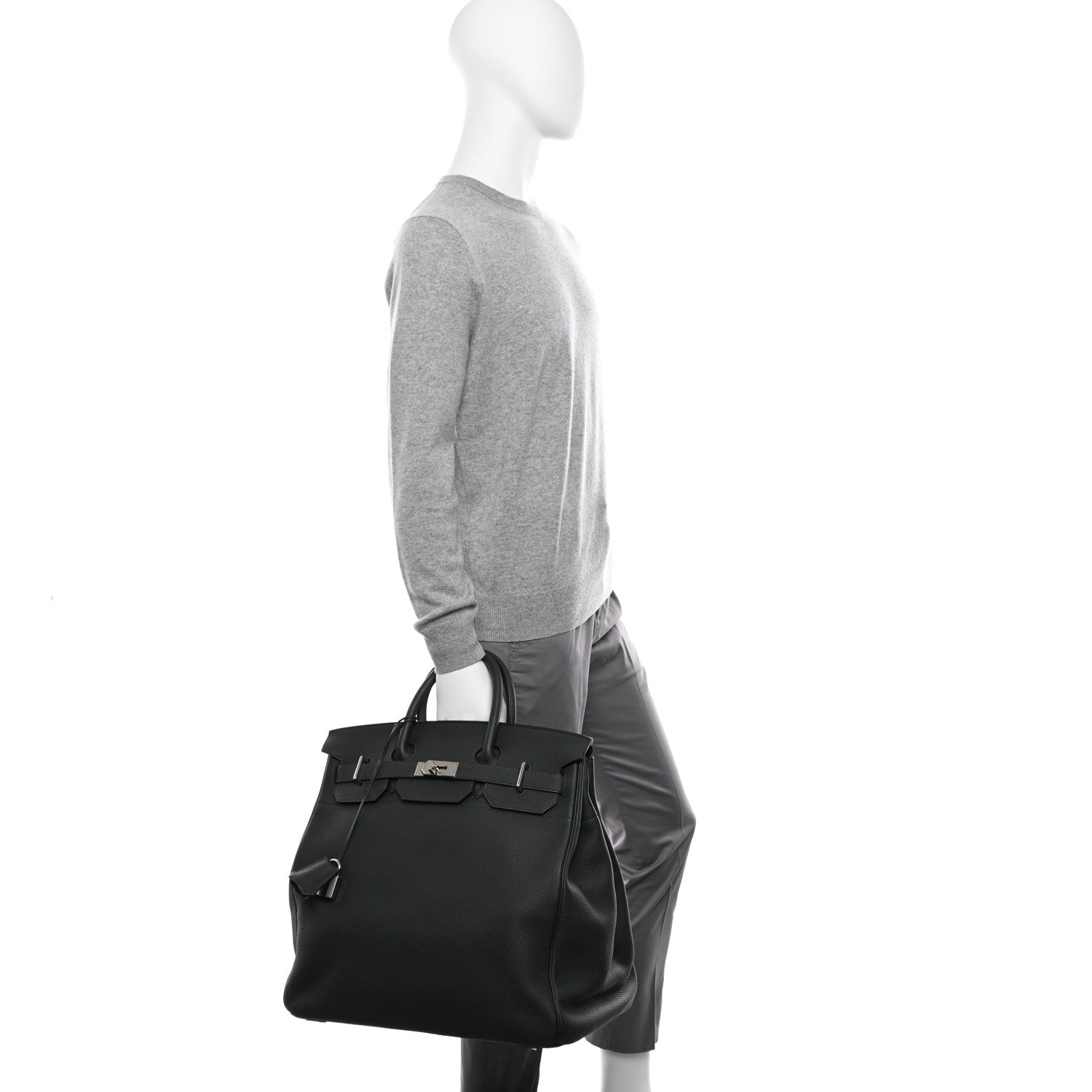 Hermes Togo HAC Birkin 40 Vert De Gris 2 of 10