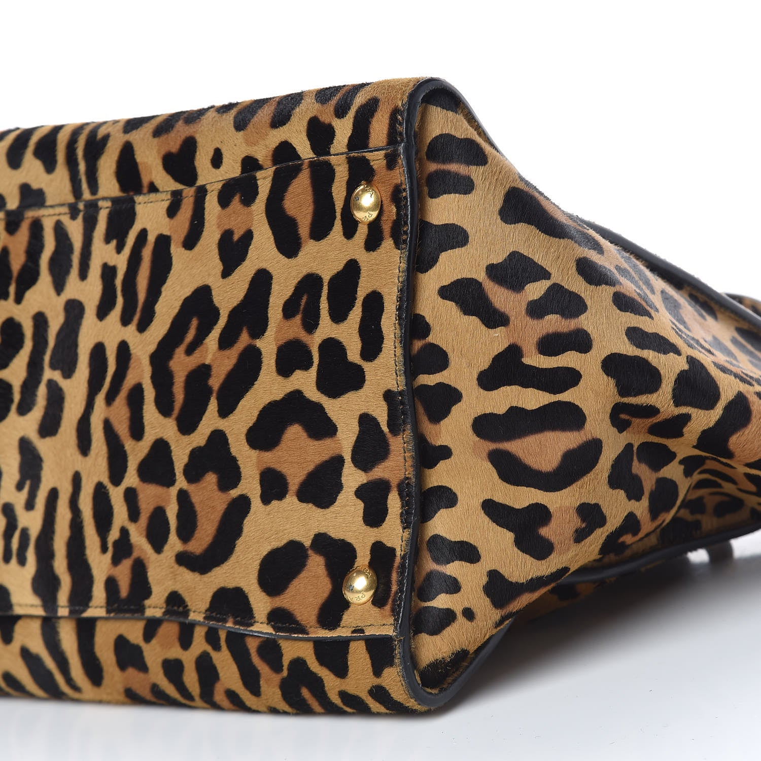 Prada Cavallino Leopard Print Twin Pocket Tote 10 of 11