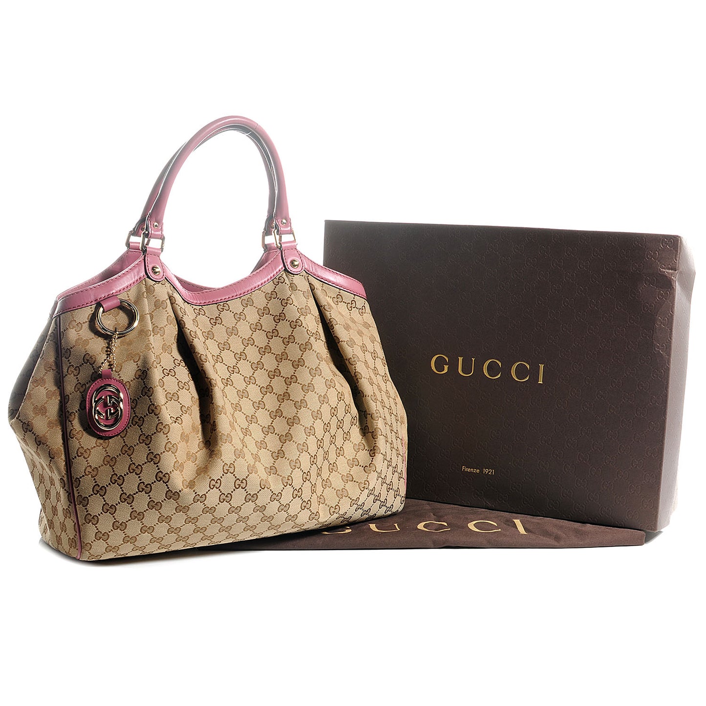 Monogram Large Sukey Pink