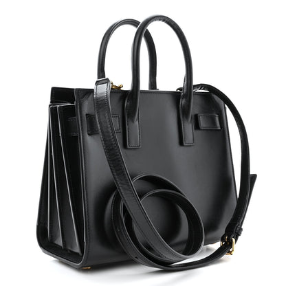 Saint Laurent Calfskin Nano Sac De Jour Black 3 of 19