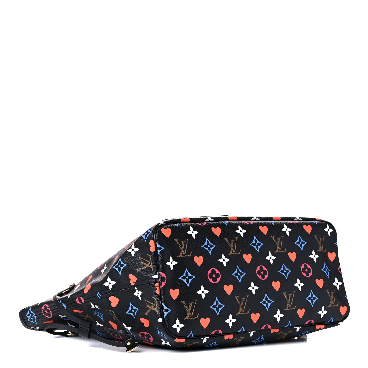 Louis Vuitton Game On Neverfull MM Black 4 of 9