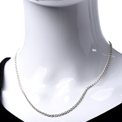 Tiffany Sterling Silver Chain Necklace 2 of 5