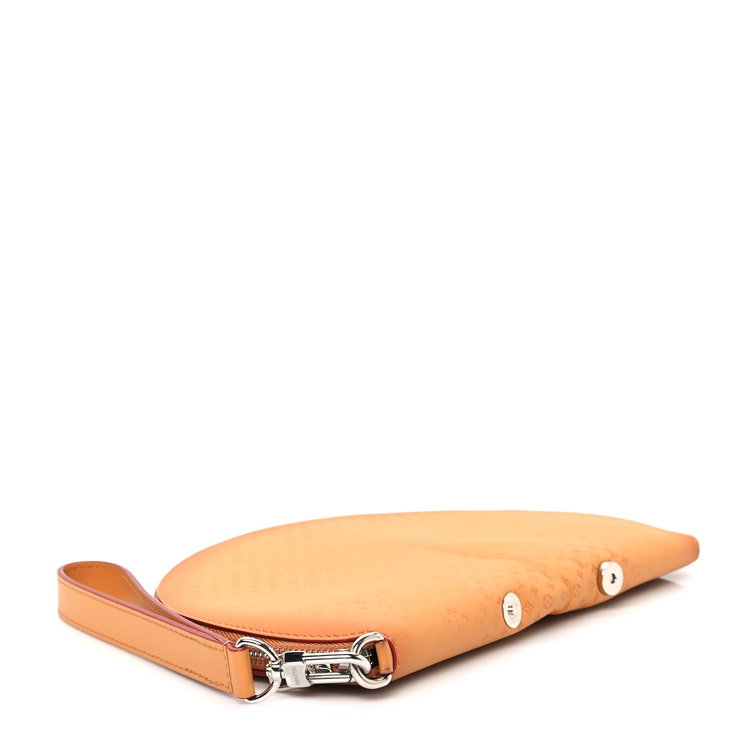 Louis Vuitton Calfskin Monogram Fortune Cookie Pouch Red 4 of 11