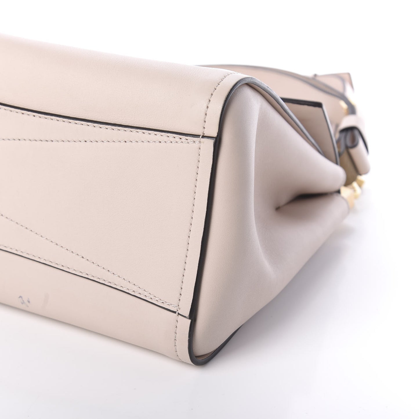 Calfskin Small Mystic Shoulder Bag Pale Pink