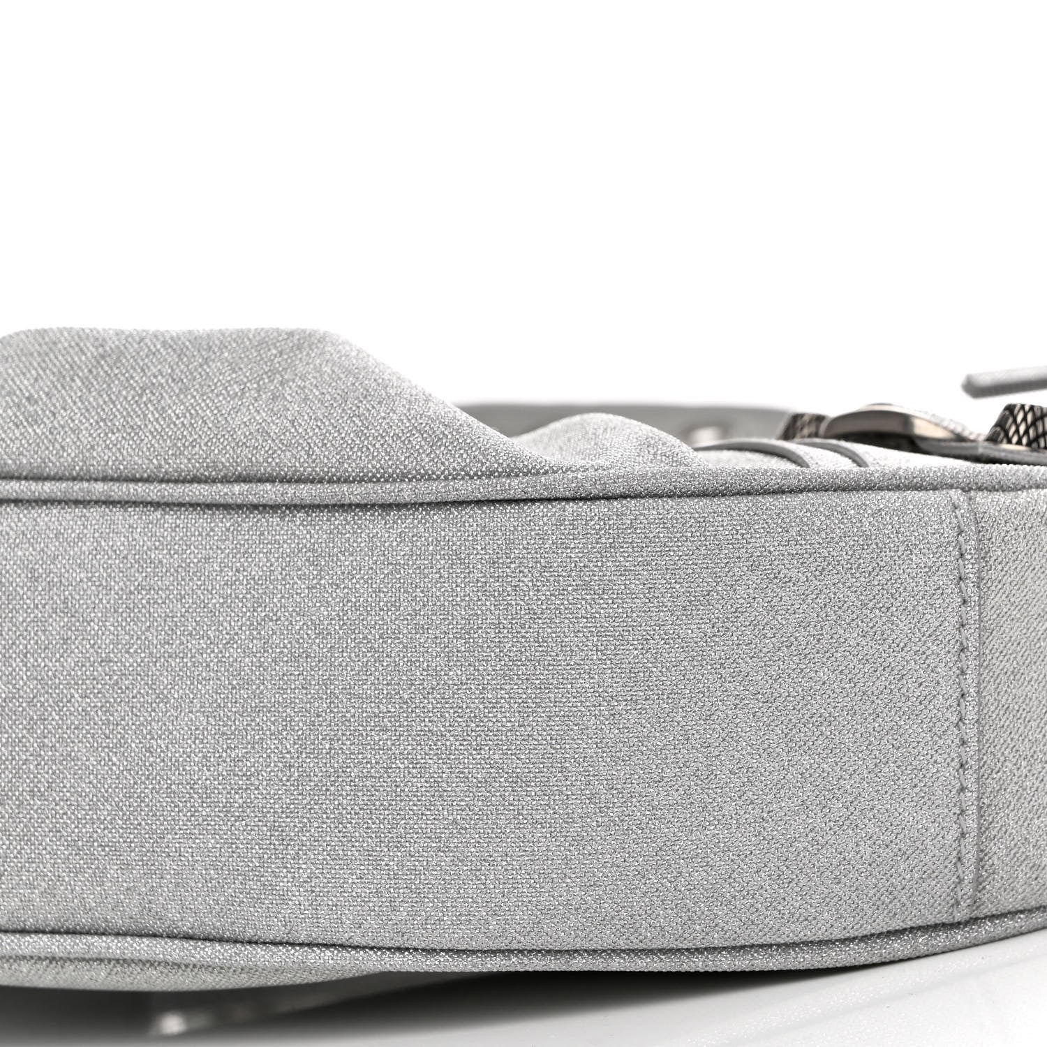 Balenciaga Sparkling Fabric Le Cagole Shoulder Bag XS Silver 10 of 10