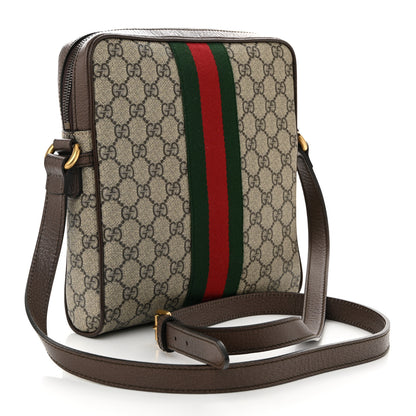 Gucci GG Supreme Monogram Web Small Ophidia Messenger Bag Brown 3 of 10