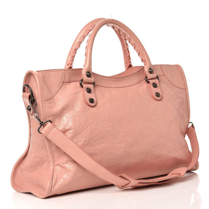 Balenciaga Agneau Classic Hardware City Rose Peche 3 of 12