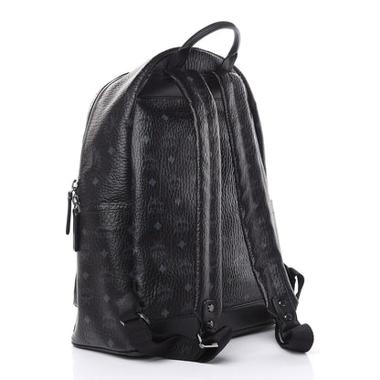 MCM Visetos Medium Stark Backpack Black 3 of 11