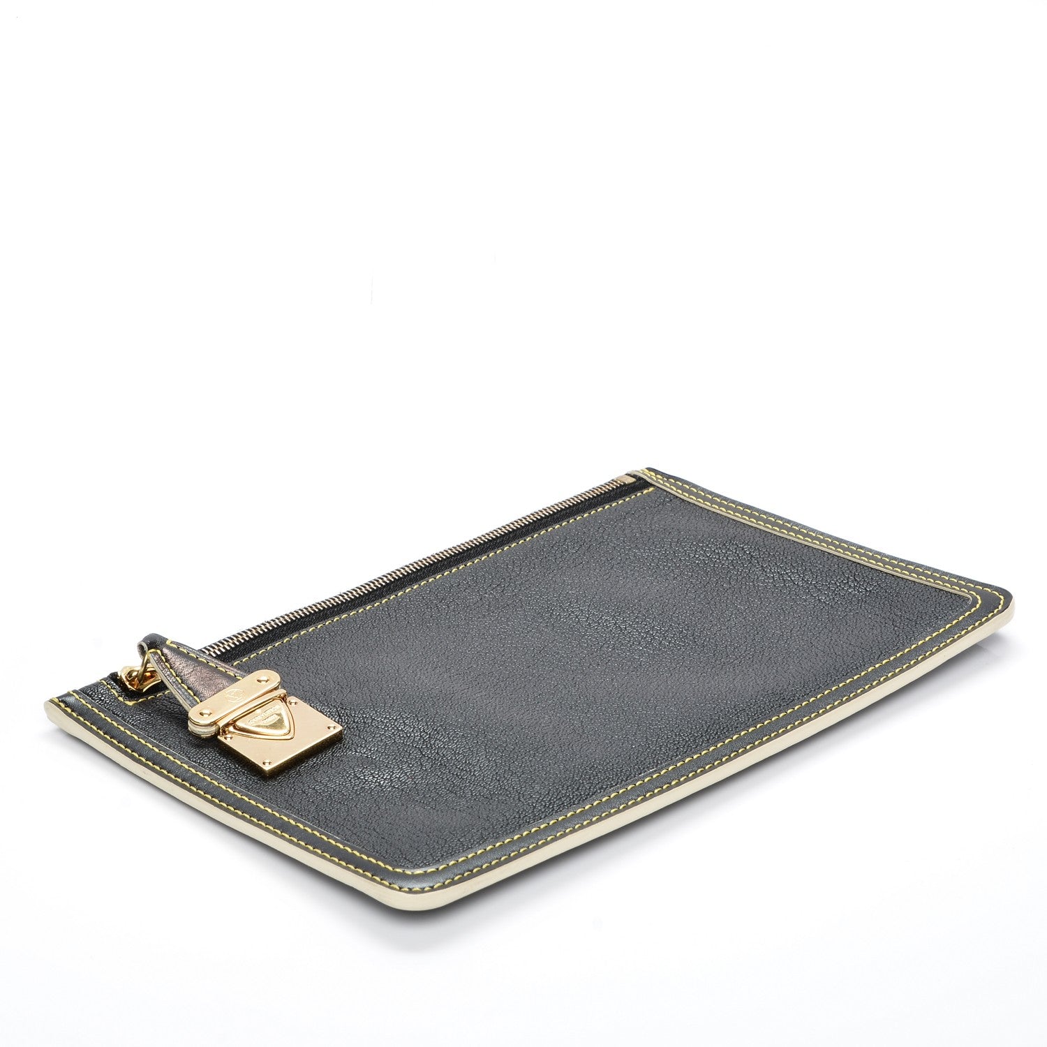 Louis Vuitton Suhali Pochette Black 4 of 7