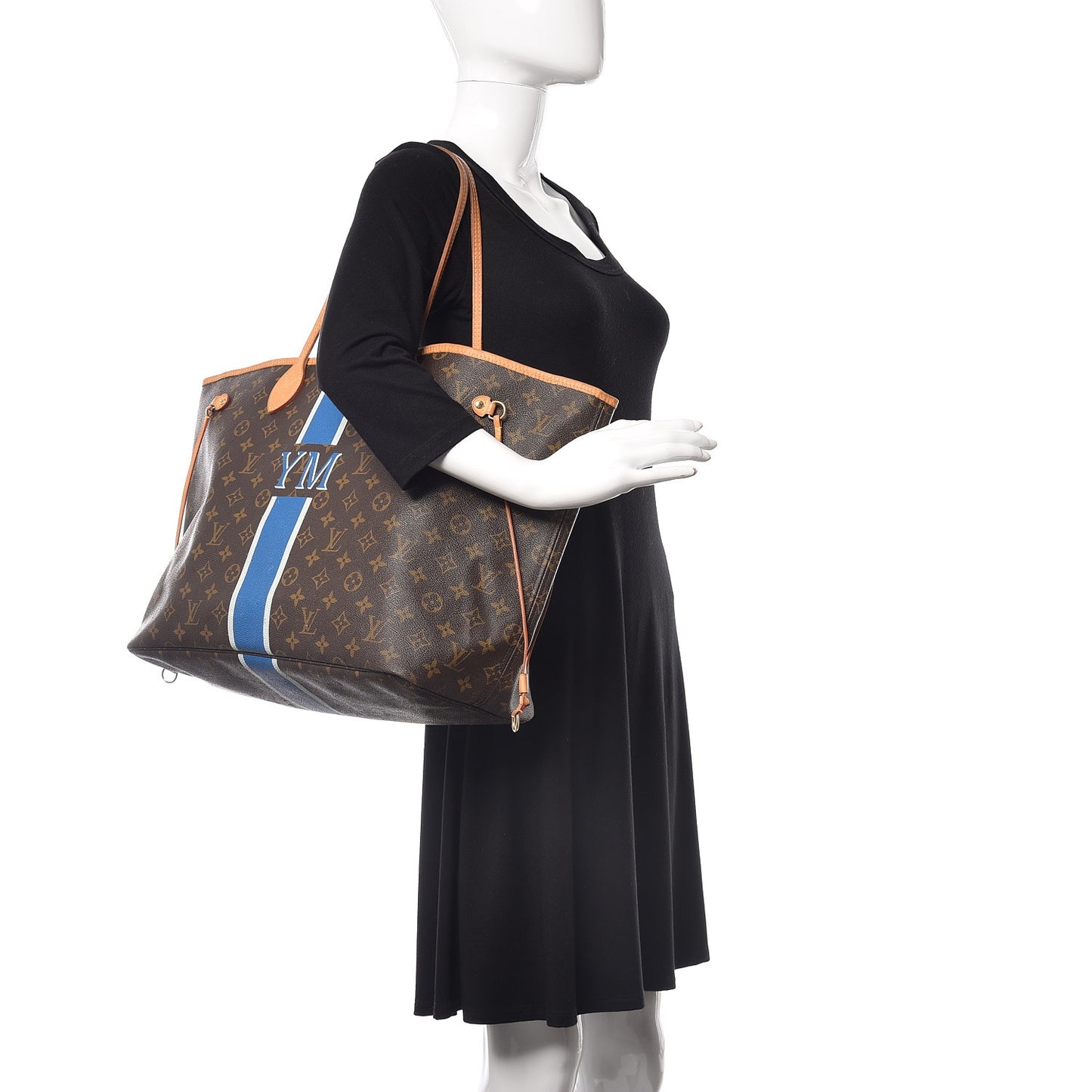 Monogram My LV Heritage Neverfull GM Blue Clair