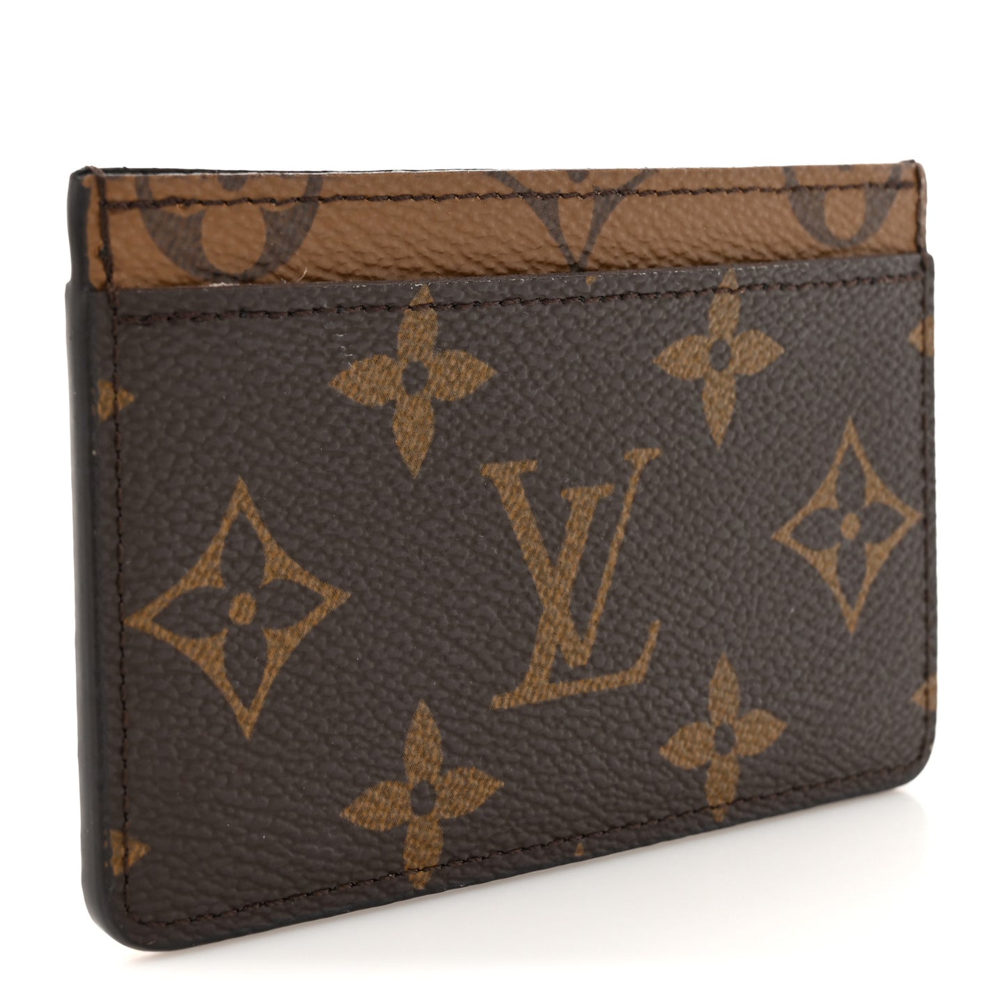 Reverse Monogram Card Holder