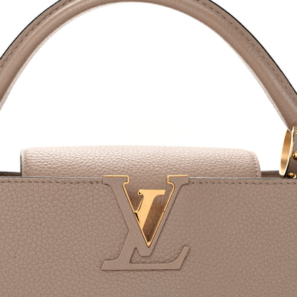 Louis Vuitton Taurillon Capucines MM Galet 7 of 9