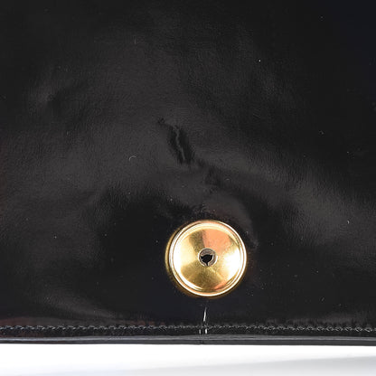 Chanel Patent Small Single Flap Bag Black 12 of 22