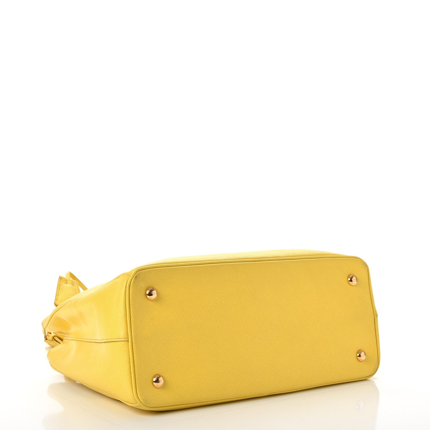 Prada Saffiano Lux Medium Tote Girasole 5 of 15