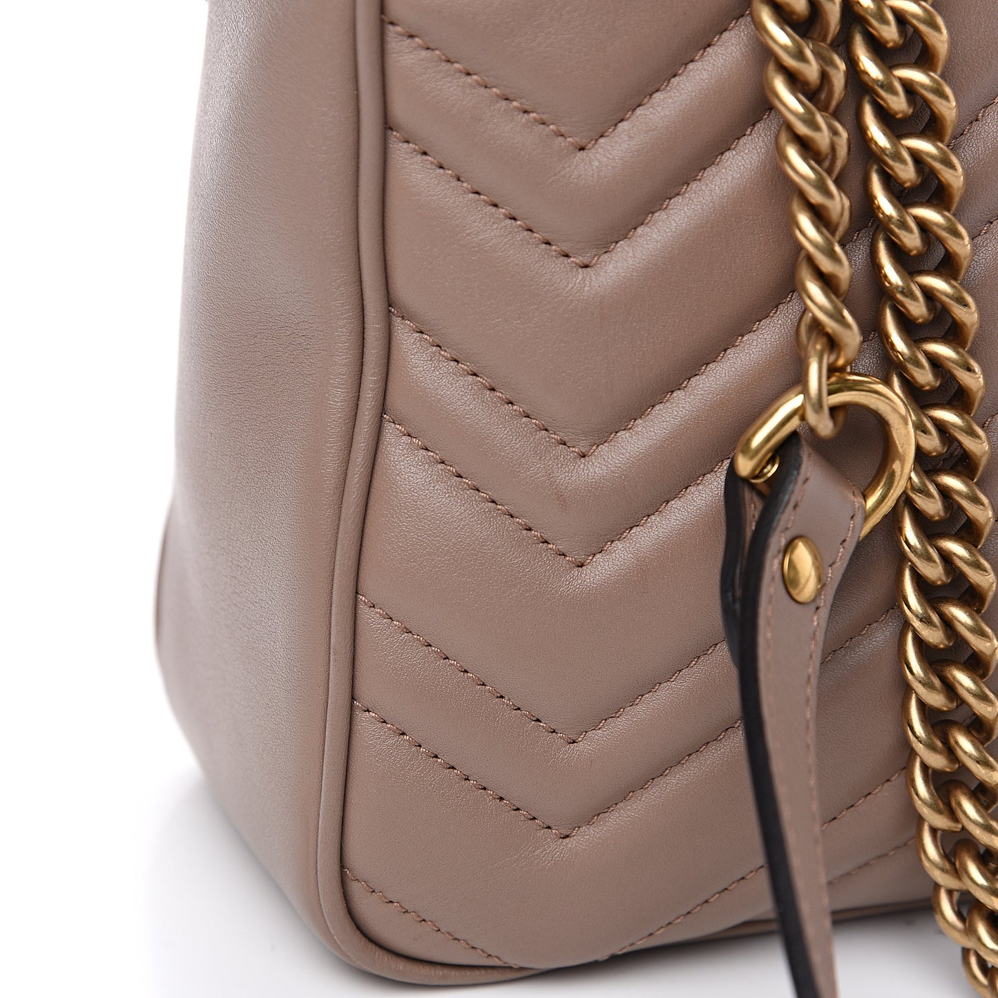 Calfskin Matelasse Medium GG Marmont Shoulder Bag Porcelain Rose