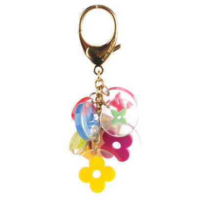 Louis Vuitton Resin Candy Fleurs Bag Charm Multicolor 1 of 5