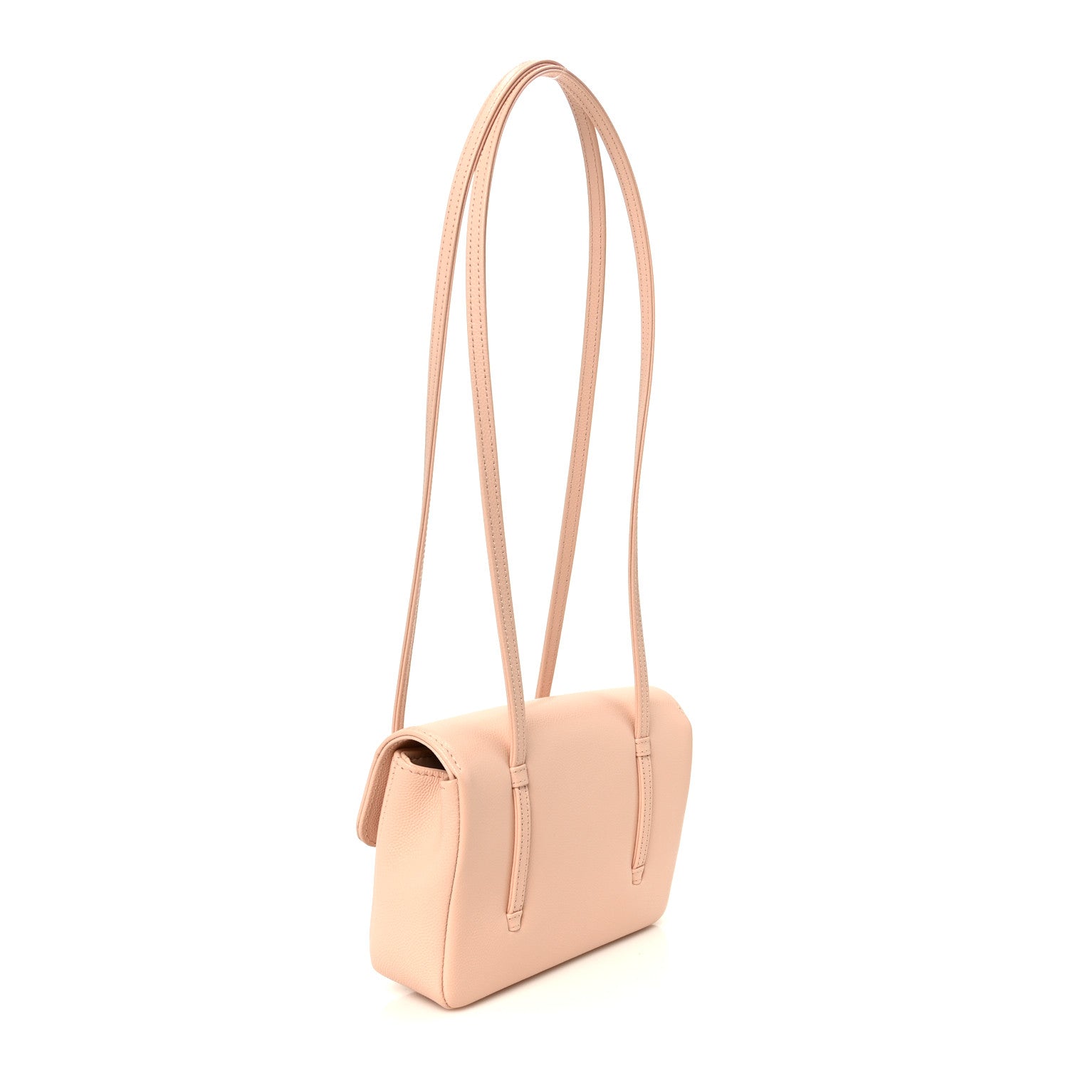 Chanel Shiny Caviar Mini Preppy Coco Shoulder Bag Light Pink 3 of 11