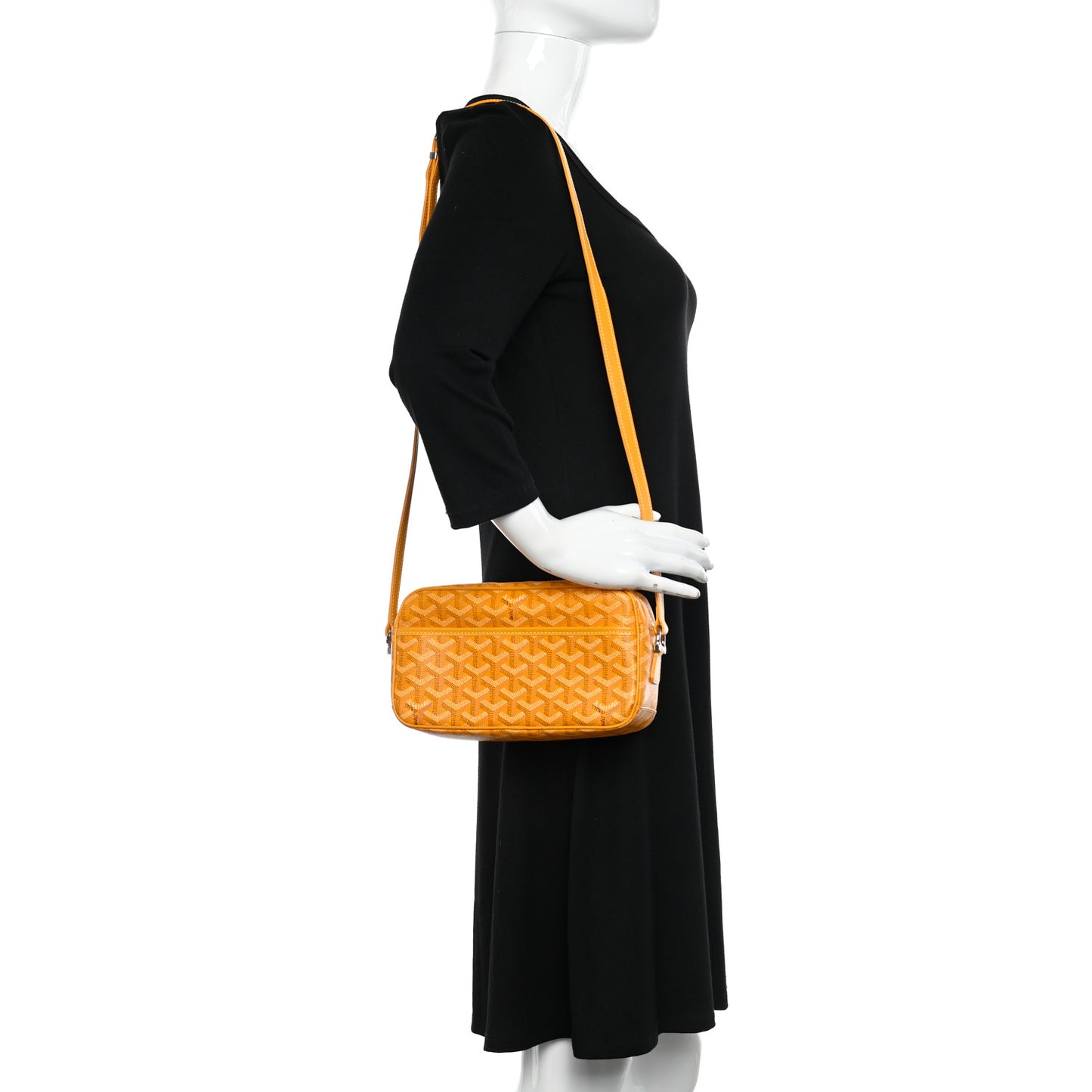 Goyardine Sac Cap Vert Yellow