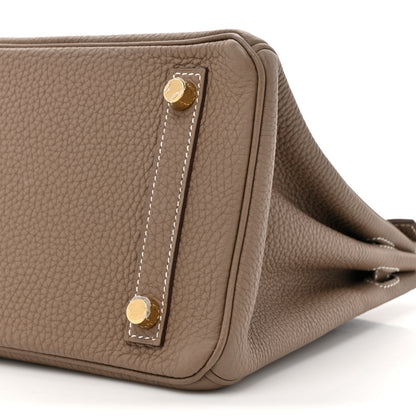Hermes Togo Birkin 25 Etoupe 9 of 12