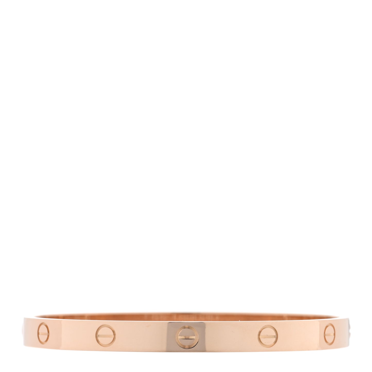 18K Pink Gold LOVE Bracelet 19