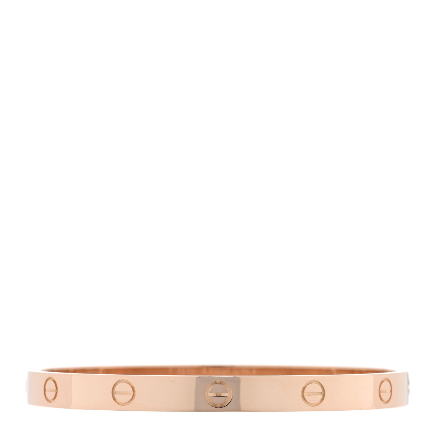 Cartier 18K Pink Gold LOVE Bracelet 19 2 of 6
