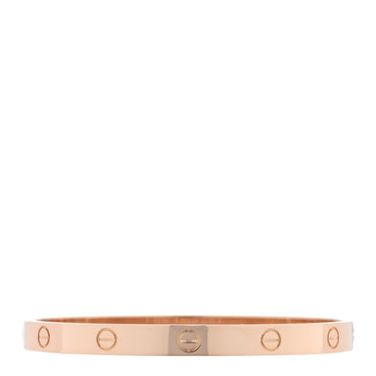 Cartier 18K Pink Gold LOVE Bracelet 19 2 of 6