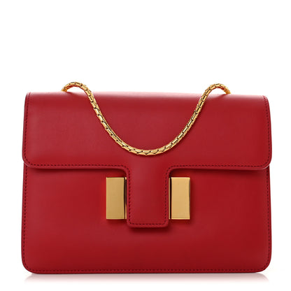 Tom Ford Grained Calfskin Medium Sienna Shoulder Bag Red 1 of 11