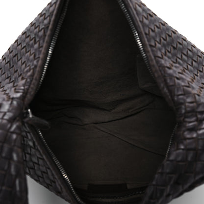 Bottega Veneta Nappa Intrecciato Large Veneta Hobo Ebano 5 of 14