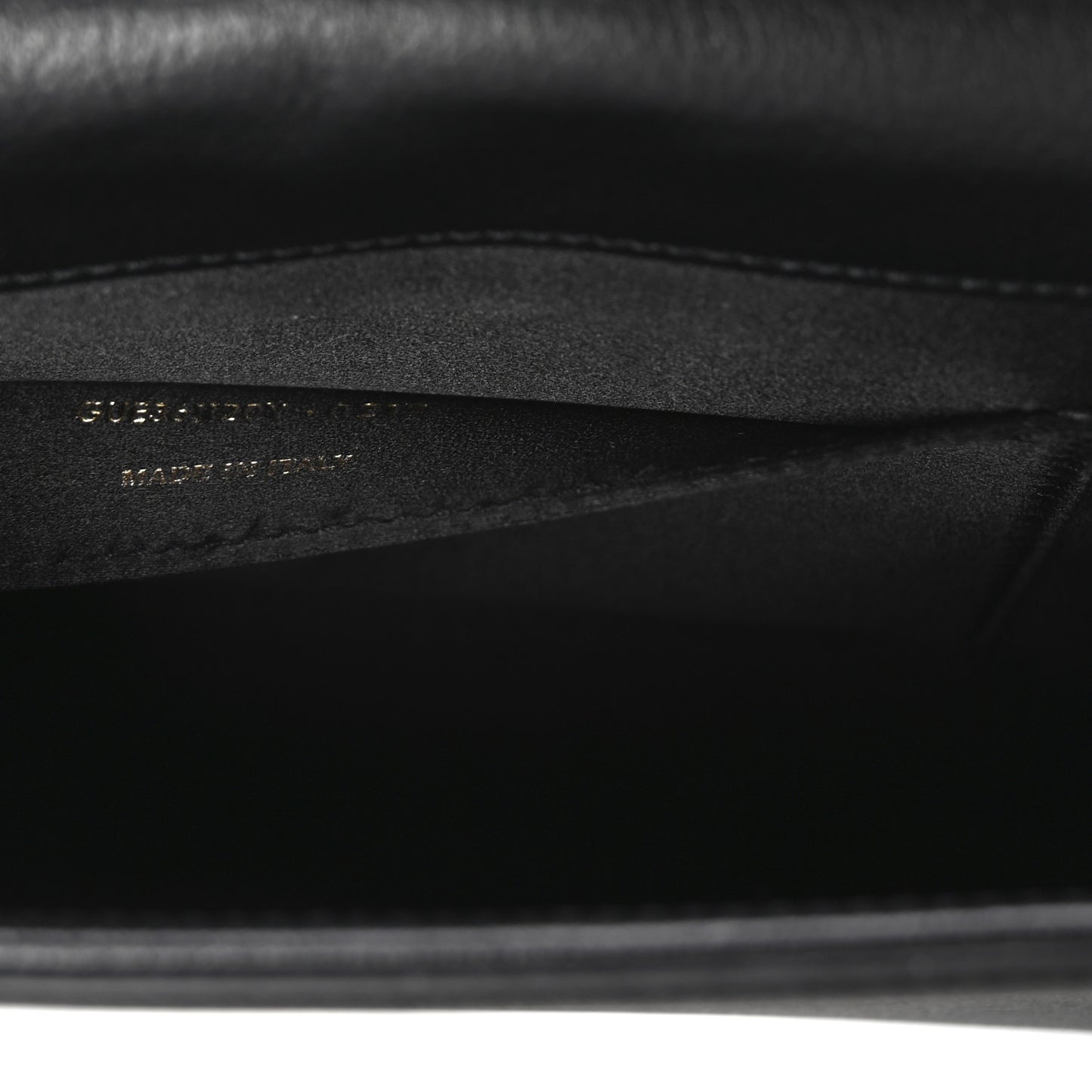Goatskin Monogram Large Belle De Jour Clutch Black