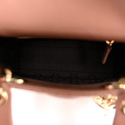Christian Dior Lambskin Cannage Mini Lady Dior Fard 5 of 9