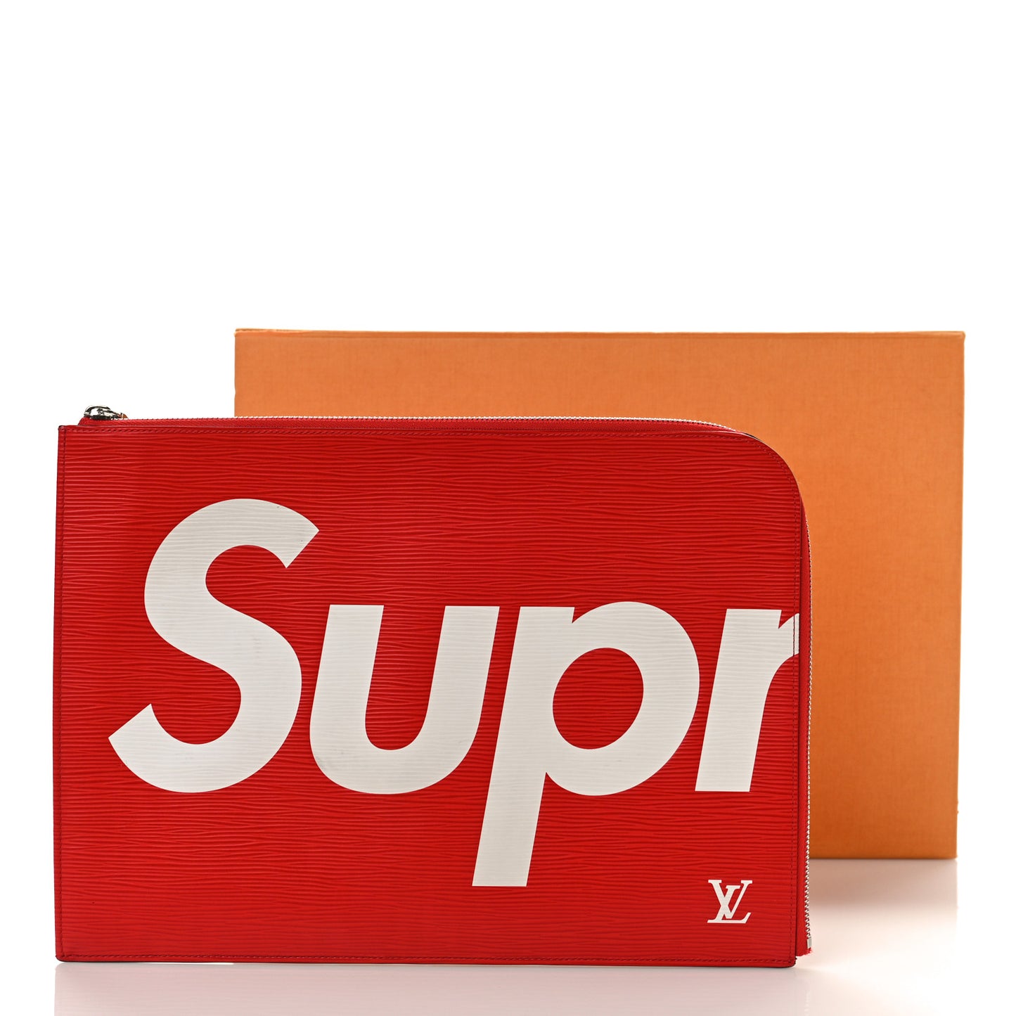 X Supreme Epi Pochette Jour GM Red