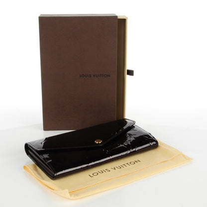 Louis Vuitton Vernis Sarah Wallet NM Amarante 4 of 7