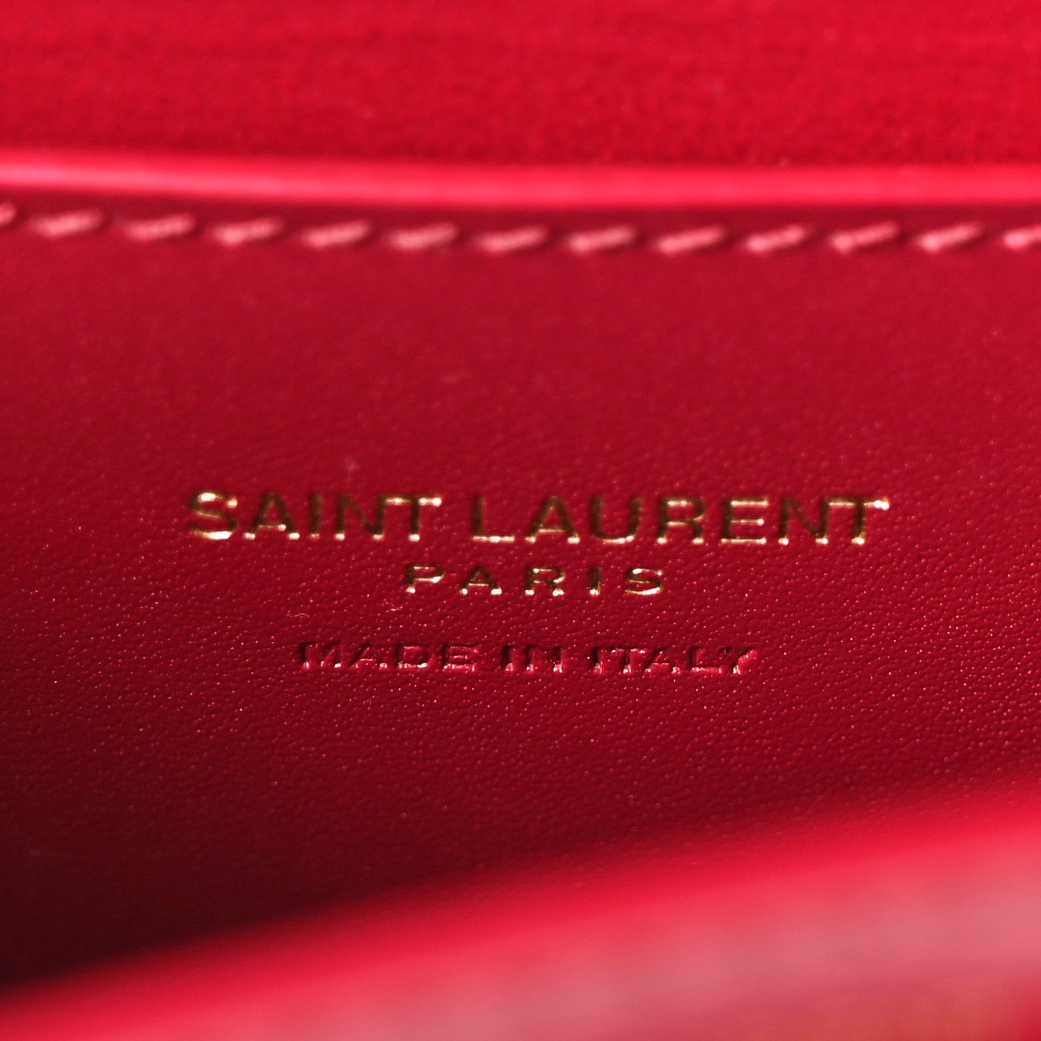 Saint Laurent Box Calfskin Mini Voltaire Shoulder Bag Raspberry Pink 6 of 10