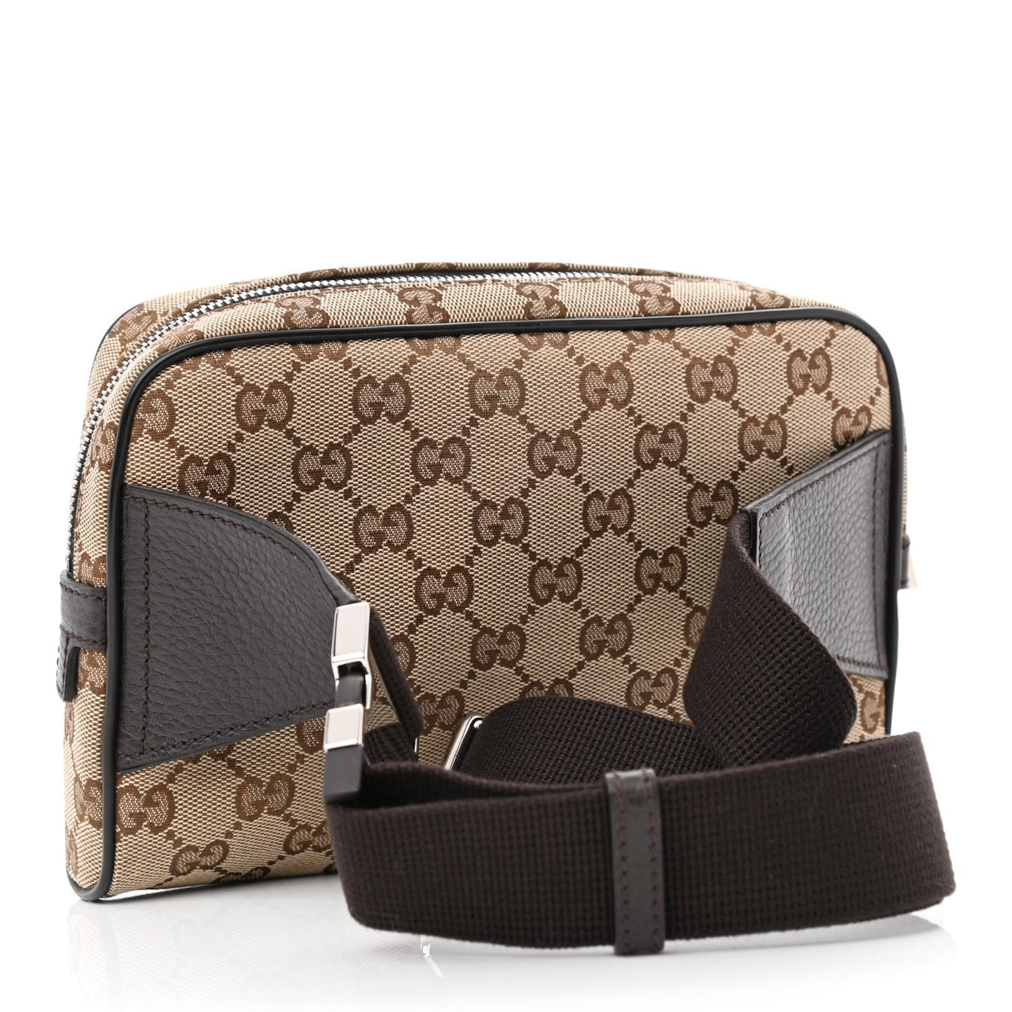 Monogram Belt Bag Dark Brown
