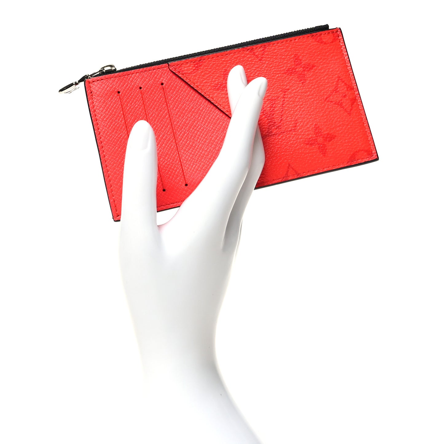 Taigarama Coin Card Holder Fire Red