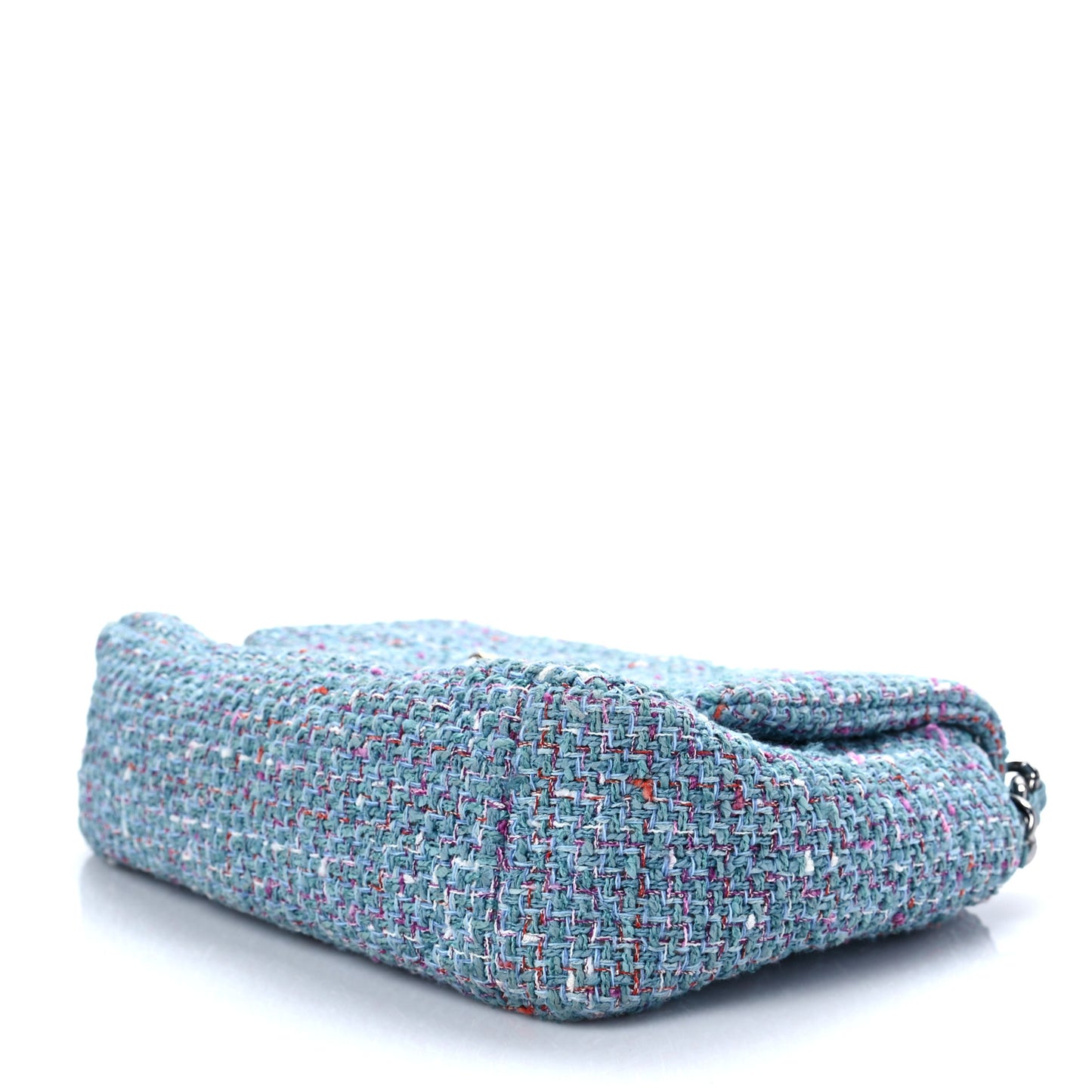 Tweed Quilted Medium Chanel 19 Flap Blue Multicolor