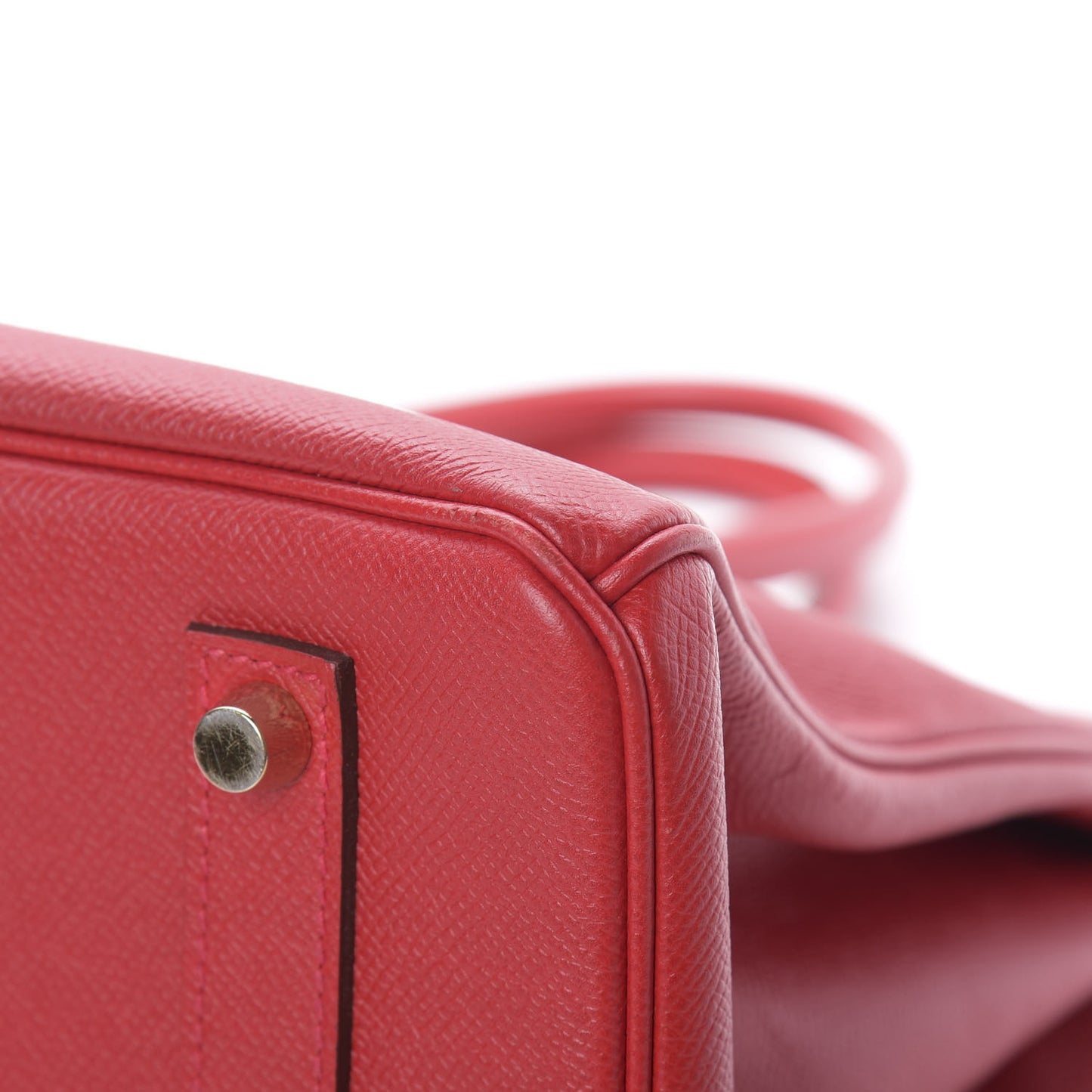 Epsom Birkin 35 Rouge Casaque
