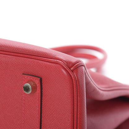 Hermes Epsom Birkin 35 Rouge Casaque 11 of 14