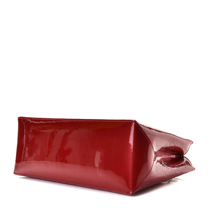 Louis Vuitton Vernis Rayures Wilshire PM Pomme D'Amour 7 of 7